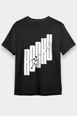 Rocky Siyah Unisex Tişört T-Shirt