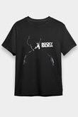 Rocky Siyah Unisex Tişört T-Shirt