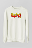 Roddy Piper Beyaz Unisex  Sweatshirt