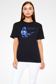 Rory Gallagher Baskılı Unisex Siyah Tişört - Tshirt