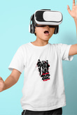 Run DMC Baskılı Unisex Beyaz Çocuk Tişört
