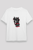 Run DMC Baskılı Unisex Beyaz Tişört
