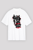 Run DMC Beyaz Unisex Oversize Tişört T-Shirt