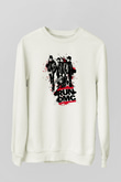 Run DMC Beyaz Unisex Sweatshirt