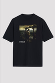 S.T.A.L.K.E.R. Siyah Unisex Oversize Tişört T-Shirt