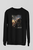 S.T.A.L.K.E.R. Siyah Unisex Sweatshirt