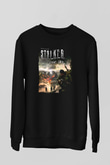 S.T.A.L.K.E.R. Siyah Unisex Sweatshirt