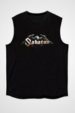Sabaton Siyah Unisex Kolsuz Tişört