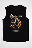 Sabaton Siyah Unisex Kolsuz Tişört