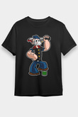 Sailor Mass Murderer Temel Reis Baskılı Siyah Unisex Tişört