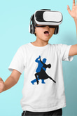 Salsa Baskılı Beyaz Unisex Çocuk Tişört