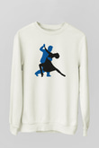 Salsa Beyaz Unisex Sweatshirt