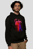 Salsa Siyah Unisex Hoodie