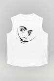 Salvador Dali Beyaz Unisex Kolsuz Tişört