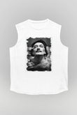 Salvador Dali Beyaz Unisex Kolsuz Tişört