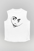 Salvador Dali Beyaz Unisex Kolsuz Tişört