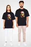 Salvador Dali Siyah Unisex Oversize Tişört T-Shirt