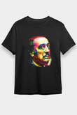 Salvador Dali Siyah Unisex Tişört T-Shirt - TişörtFabrikası