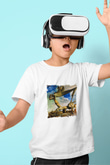 Salvador Dali Unisex Baskılı Beyaz Çocuk Tişört