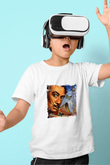 Salvador Dali Unisex Baskılı Beyaz Çocuk Tişört