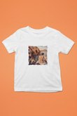 Salvador Dali Unisex Baskılı Beyaz Çocuk Tişört