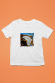 Salvador Dali Unisex Baskılı Beyaz Çocuk Tişört