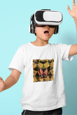 Salvador Dali Unisex Baskılı Beyaz Çocuk Tişört