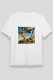 Salvador Dali Unisex Baskılı Beyaz Tişört