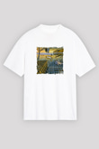 Salvador Dali Unisex Baskılı Beyaz Tişört