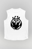 Samurai Jack Beyaz Unisex Kolsuz Tişört
