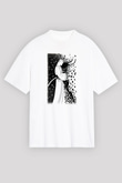 Samurai Jack Beyaz Unisex Oversize Tişört T-Shirt