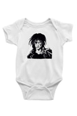 Sandman Baskılı Beyaz Unisex Bebek Body - Zıbın