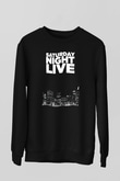 Saturday Night Live Siyah Unisex Sweatshirt