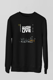 Saturday Night Live Siyah Unisex  Sweatshirt