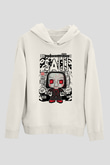 SAW - Billy Baskılı Unisex Beyaz Hoodie