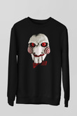 Saw Siyah Unisex Sweatshirt