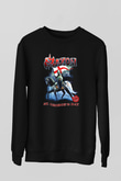 Saxon Siyah Unisex Sweatshirt