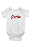 Scarface Baskılı Beyaz Unisex Bebek Body - Zıbın
