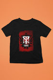 Scarface Baskılı Siyah Unisex Çocuk Tişört