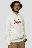 Scarface Beyaz Unisex Hoodie