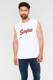 Scarface Beyaz Unisex Kolsuz Tişört