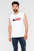 Scarface Beyaz Unisex Kolsuz Tişört