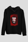 Scarface Siyah Unisex Kapşonlu Sweatshirt