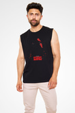 Scarface Siyah Unisex Kolsuz Tişört