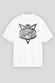 Scorpions Beyaz Unisex Oversize Tişört T-Shirt