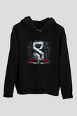 Scorpions Siyah Unisex Kapşonlu Sweatshirt