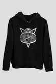 Scorpions Siyah Unisex Kapşonlu Sweatshirt