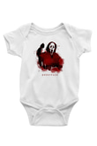 Scream BaskılıBeyaz  Bebek Body - Zıbın