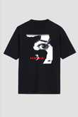 Scream Siyah Unisex Oversize Tişört T-Shirt
