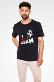 Scream Siyah Unisex Tişört T-Shirt